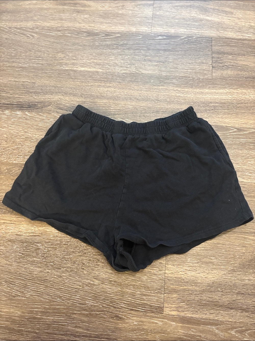 SHEIN Black Athletic Lounge Shorts